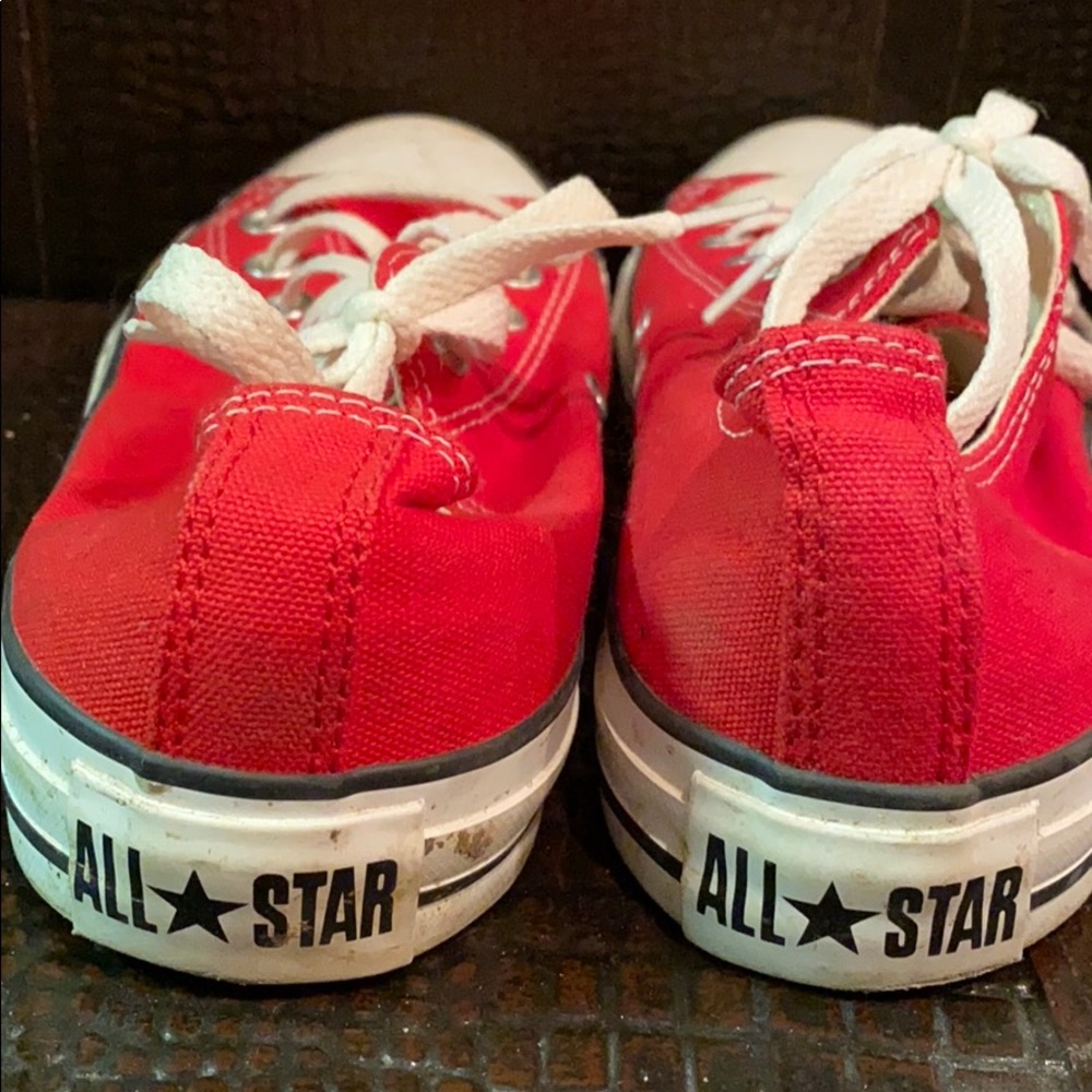 Red Converse - Picture 3 of 4